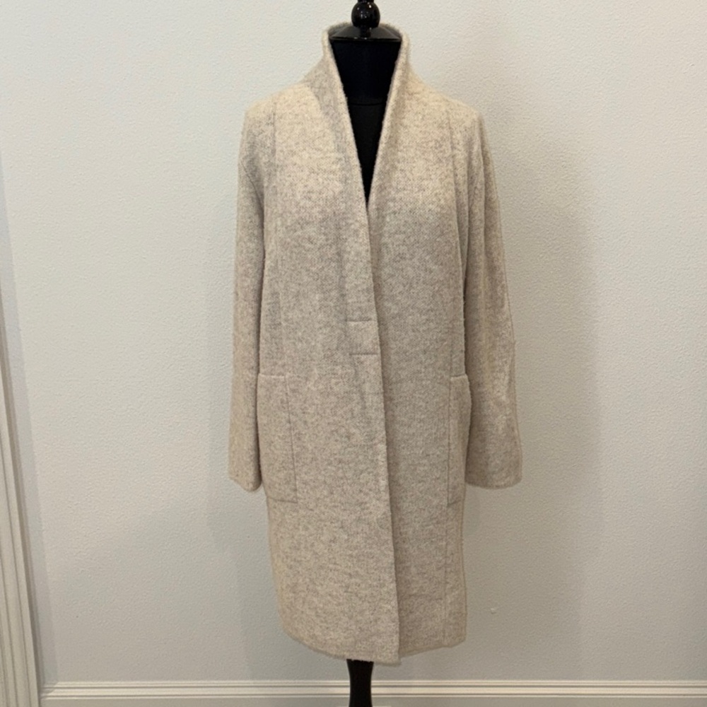 Vince Cream Women's Cardigan Coat